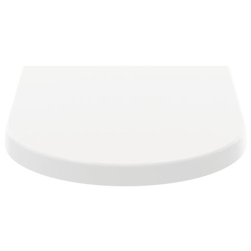 Immagine di Ideal Standard BLEND CURVE sedile slim per vaso Blend Curve, senza chiusura rallentata e sgancio rapido, colore bianco seta finitura opaco T3761V1