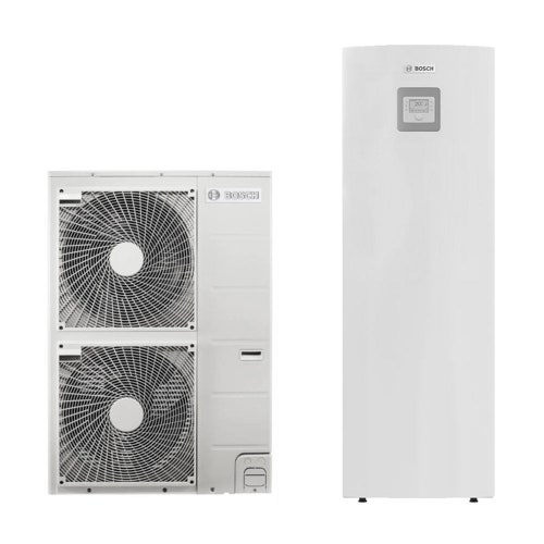 Immagine di Bosch Compress 3000 AWS 11t - MS Pompa di calore aria/acqua reversibile splittata trifase ODU Split 11t e unità interna con bollitore monovalente integrato AWMS 8-15 7735252177