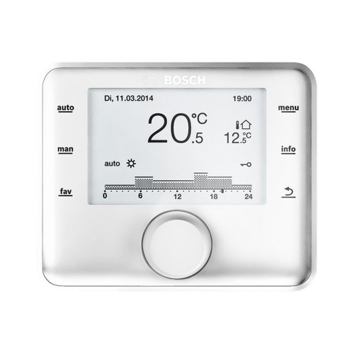 Immagine di Bosch CS200 Regolatore solare indipendente per la gestione di un impianto solare o per l’integrazione al riscaldamento 7738111070