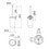 Immagine di Inda COLORELLA portascopino da parete con bacinella in ABS, finitura cromo A04140CR