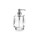 Inda DIVO spandisapone in vetro satinato finitura opaco, con erogatore in ottone cromato R1512B002