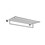Immagine di Inda GEALUNA portateli con portasalviette L.60 cm, finitura cromo A10680CR