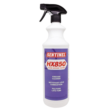 Immagine di Sentinel HX850 Pulitore Lato Fumi dei residui della combustione, flacone da 1 litro HX850-12X1L-SPRAY-EXP