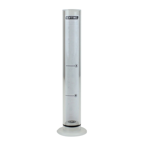 Immagine di Sentinel Tubo di Torbidità, dimostrazione visiva delle condizioni dell’acqua impianto TURBIDITY-AB-V1
