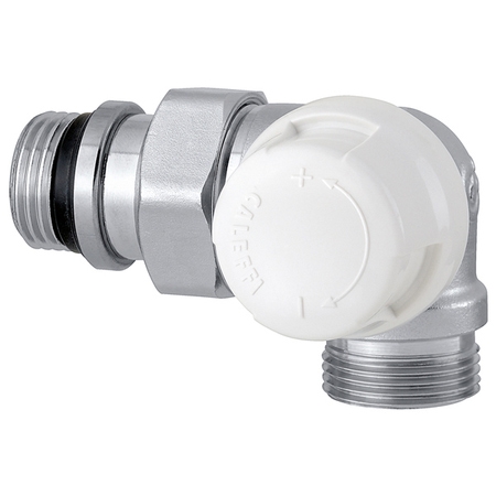 Immagine di Caleffi Valvola termostatica a doppia squadra predisposta per comandi termostatici, elettrotermici ed elettronici, per tubi in rame, plastica semplice e multistrato, versione destra 226412