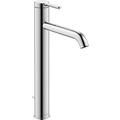 Immagine di Duravit C.1 miscelatore monocomando, a leva, taglia XL, con scarico e saltarello, finitura cromo C11040001010