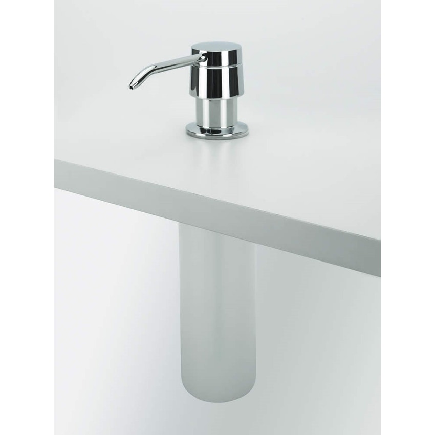 Immagine di Colombo Design CONTRACT dispenser sapone da incasso, finitura cromo B99890CR