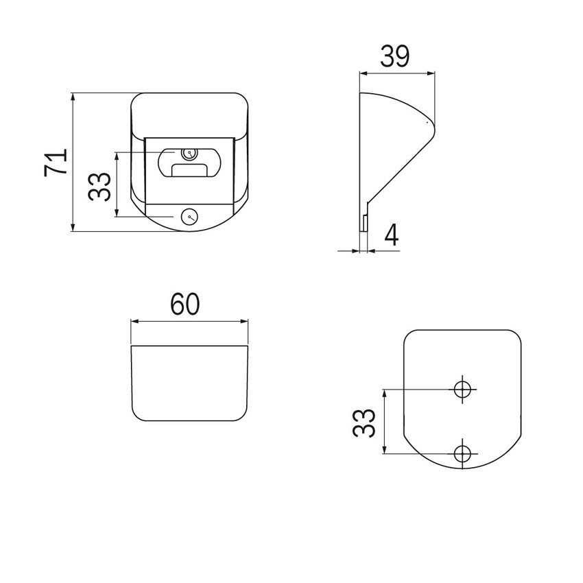 Immagine di Inda HOTELLERIE apribottiglia, finitura inox A04030AL