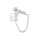 Inda HOTELLERIE asciugacapelli con termostato di sicurezza, colore bianco finitura lucido A04520WW