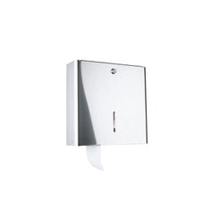 Immagine di Inda HOTELLERIE portarotolo a parete, diametro max rotolo 30 cm, finitura inox AV427GAL