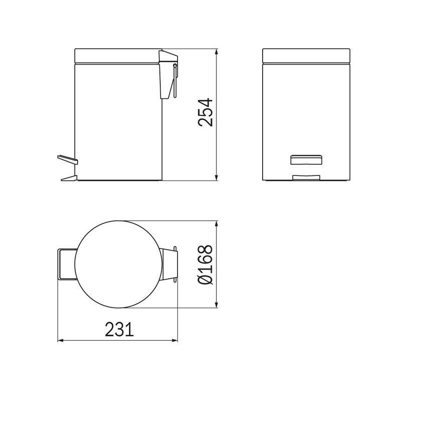 INSALATIERA CM.21 ACCIAIO INOX 124602 su Popolo Hotellerie