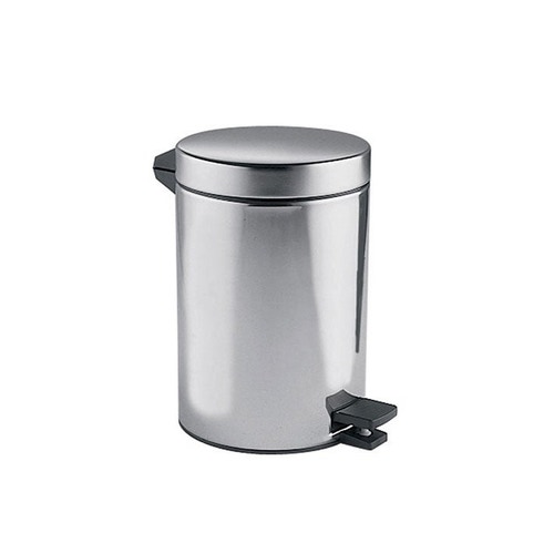 Immagine di Inda HOTELLERIE gettacarta con coperchio e padale, finitura inox AV602BAL001