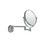 Immagine di Inda MY MIRROR specchio ingranditore a parete, con doppio braccio snodato, bifacciale, pivottante, diametro parabola 18 cm, finitura cromo AV058CCR