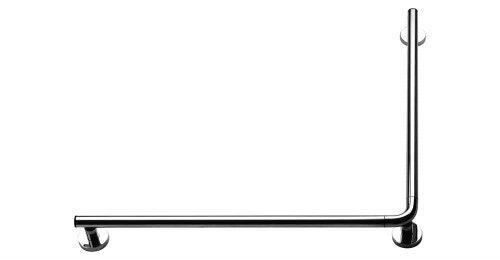 Immagine di Colombo Design CONTRACT sostegno a 90° reversibile, finitura cromo B97320CR