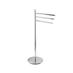 Immagine di Inda Piantana con 3 portasalviette, finitura cromo AV085DCR