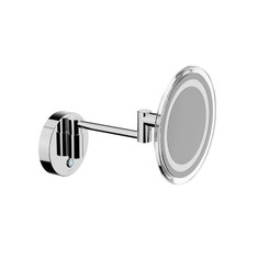 Immagine di Inda MY MIRROR specchio ingranditore a parete, con braccio snodato, finitura cromo AV258ACR