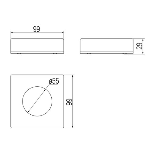 Immagine di Inda INDISSIMA modulo porta sacchetti ignienici, finitura acciaio inox spazzolato A8842MNS