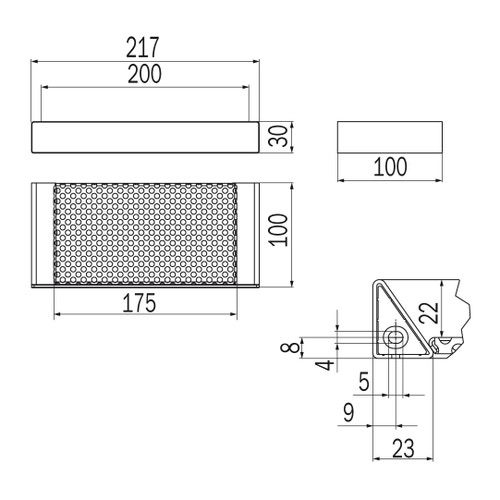 Immagine di Inda INDISSIMA cestino, finitura acciaio inox spazzolato A88510NS