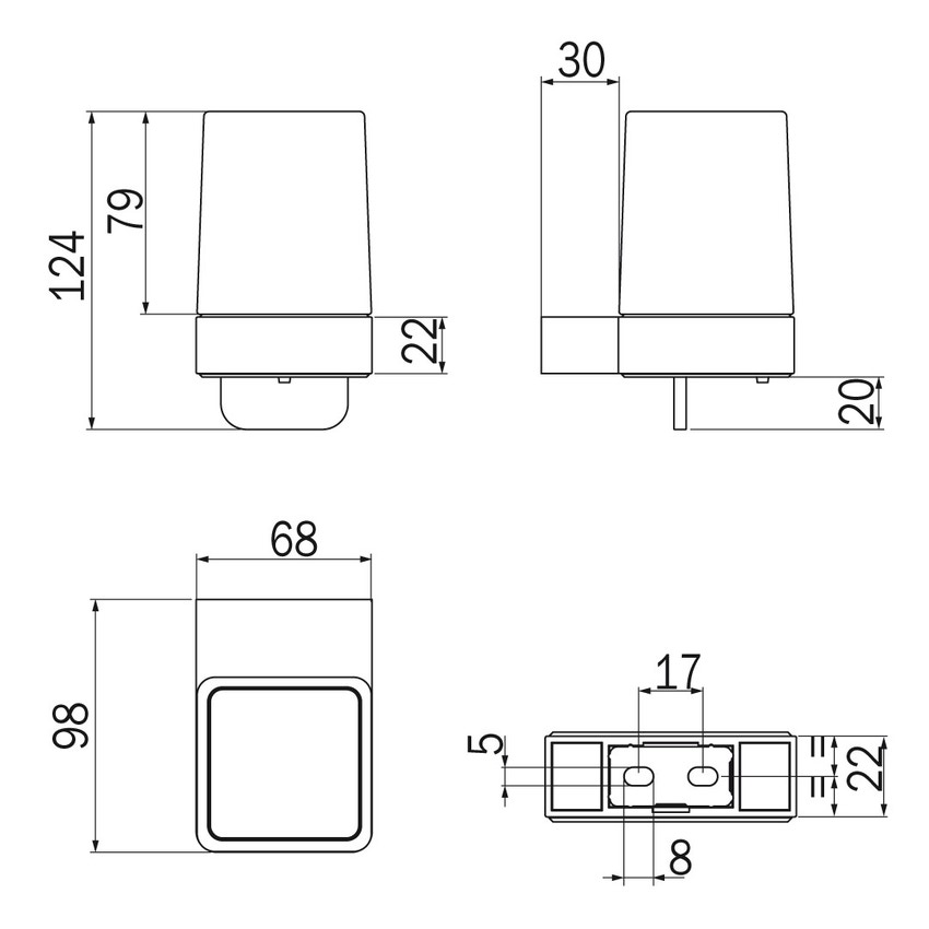 Immagine di Inda INDISSIMA_CHROME spandisapone a leva, contenitore in vetro satinato,  finitura cromo A88670CR21