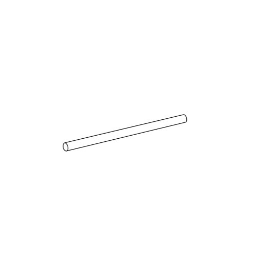 Immagine di Inda Tubo L.30 cm, per art. A0418A, confezione da 10 pz, finitura cromo A2246ACR007