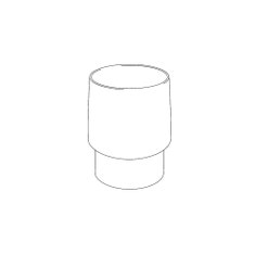 Immagine di Inda Bicchiere in vetro satinato R00100007