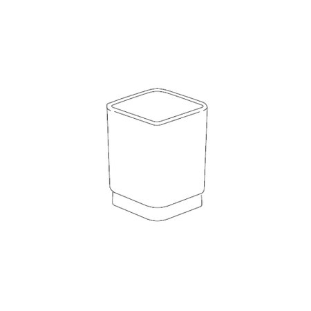 Immagine di Inda Bicchiere in vetro satinato R1810N