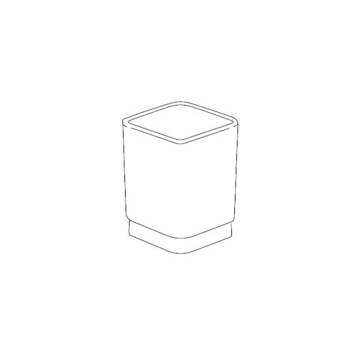 Immagine di Inda Bicchiere in vetro satinato R1810N