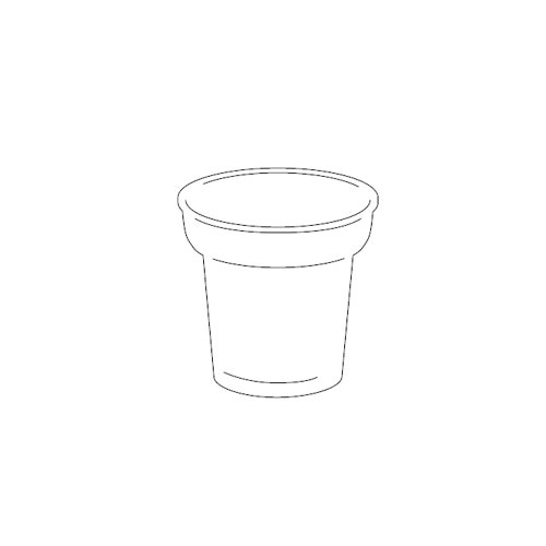 Immagine di Inda Bicchiere in vetro satinato R32100