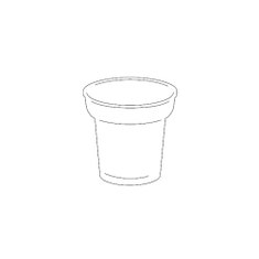 Immagine di Inda Bicchiere in ceramica, colore bianco R32100003