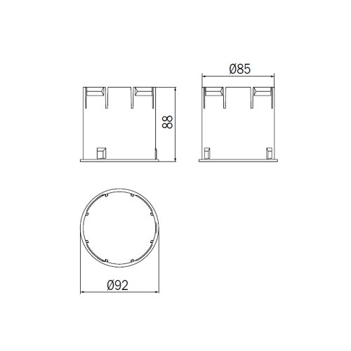 Immagine di Inda Bacinella in polipropilene neutro R38140018