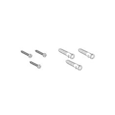 Immagine di Inda Vite in inox diametro 4,2 mm L. 38 + tasselli, confezione da 3 pz. RMC031