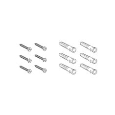 Immagine di Inda Vite in inox diametro 5,5 mm L. 50 + tasselli, confezione da 6 pz. RMC062