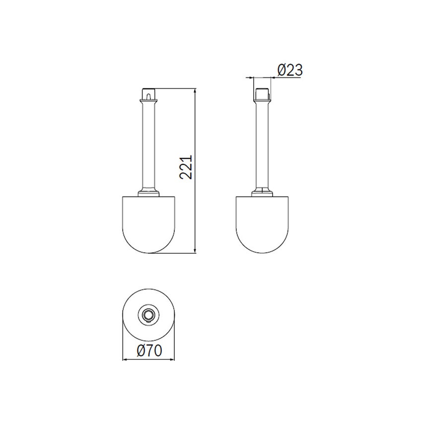 Immagine di Inda Scovolo, colore bianco RV0140