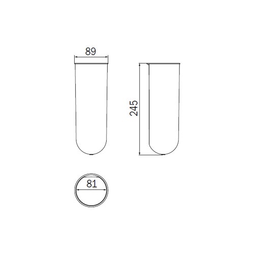 Immagine di Inda Bacinella interna, colore bianco RV014A009