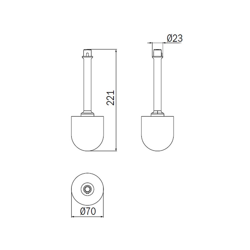 Immagine di Inda Scovolo, colore grigio RV014B