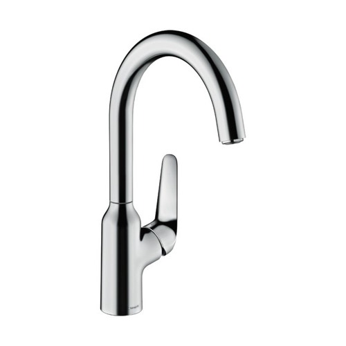 Immagine di Hansgrohe M42 miscelatore cucina monocomando 220, 1 jet, finitura cromo 71802000