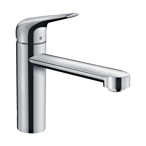 Immagine di Hansgrohe M42 miscelatore cucina monocomando 120, a bassa pressione, 1 jet, finitura cromo 71804000
