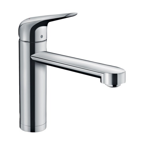 Immagine di Hansgrohe M42 miscelatore cucina monocomando 120, installazione sotto finestra, 1 jet, finitura cromo 71807000