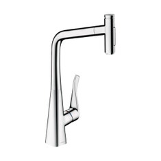 Immagine di Hansgrohe M71 miscelatore cucina monocomando 320, doccetta estraibile, 2 jet, sBox, finitura cromo 73816000