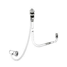 Immagine di Kaldewei Tubo doccia a scomparsa, L.150 cm 689720200999