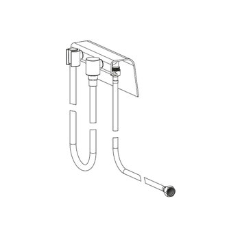 Set di scarico per piatti doccia Nexsys di Kaldewei, verticale, con filtro  per capelli, senza coperchio, 687772520000