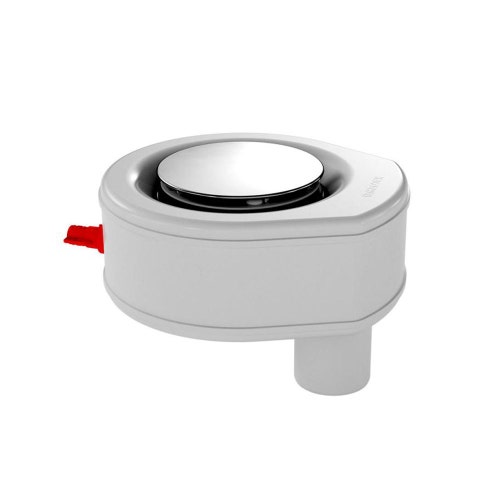 Immagine di Kaldewei Scarico KA 90 verticale, copertura dello scarico cromo 687772550999