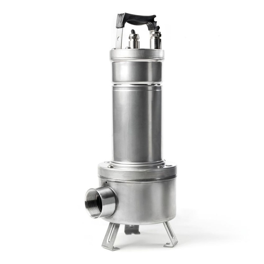 Immagine di Dab Pumps FEKA VS 550 M-NA Pompa sommergibile in acciaio inox per sollevamento acque reflue con girante in acciaio microfuso, manuale senza galleggiante, portata max 18 m³/h - prevalenza max 7.4 m 103040010