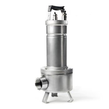 Immagine di Dab Pumps FEKA VS 550 T-NA Pompa sommergibile trifase in acciaio inox per sollevamento acque reflue con girante in acciaio microfuso, manuale senza galleggiante, portata max 18 m³/h - prevalenza max 7.4 m 103040020H