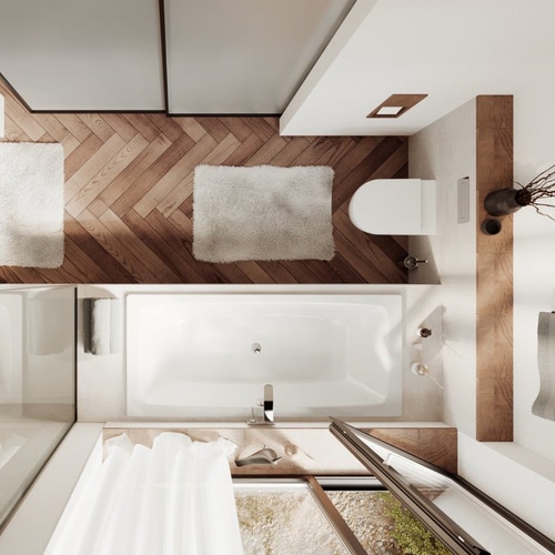 Immagine di Kaldewei CAYONO DUO vasca rettangolare da incasso L.170 P.75 cm, in acciaio smaltato, colore bianco alpino 272400010001