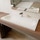 Kaldewei CENTRO lavabo da appoggio, L.60 P.50 cm, monoforo, senza troppopieno, altezza bordo 4 cm, colore bianco alpino 902806013001