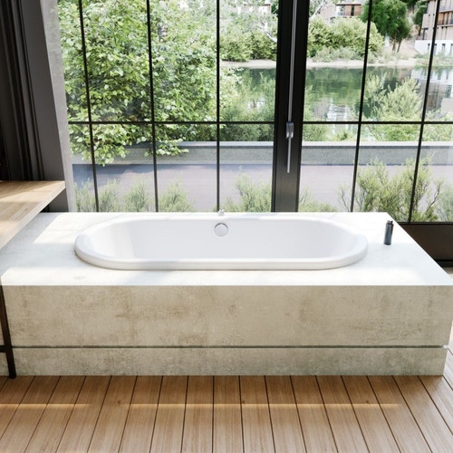 Immagine di Kaldewei CENTRO DUO OVAL vasca ovale L.170 cm, in acciaio smaltato, colore bianco alpino 282700010001