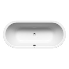 Immagine di Kaldewei CLASSIC DUO OVAL vasca ovale L.170 P.75 cm, in acciaio smaltato, colore bianco alpino 291400010001