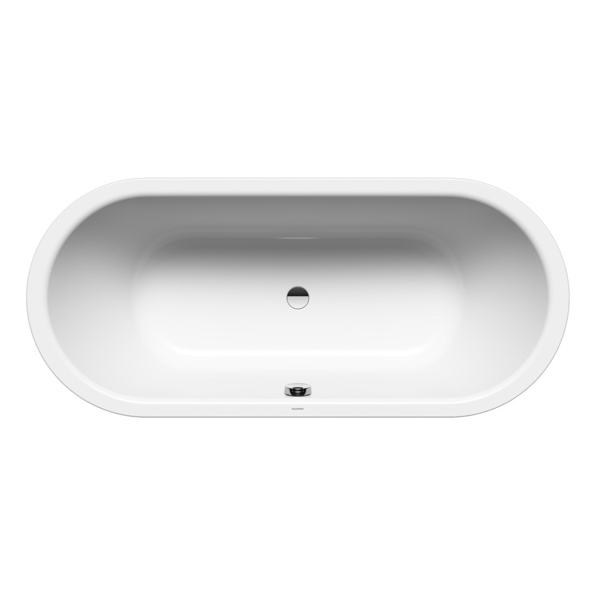Immagine di Kaldewei CLASSIC DUO OVAL vasca ovale L.170 P.75 cm, in acciaio smaltato, colore bianco alpino 291400010001
