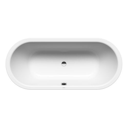 Immagine di Kaldewei CLASSIC DUO OVAL vasca ovale L.180 P.80 cm, in acciaio smaltato, colore bianco alpino 291200010001